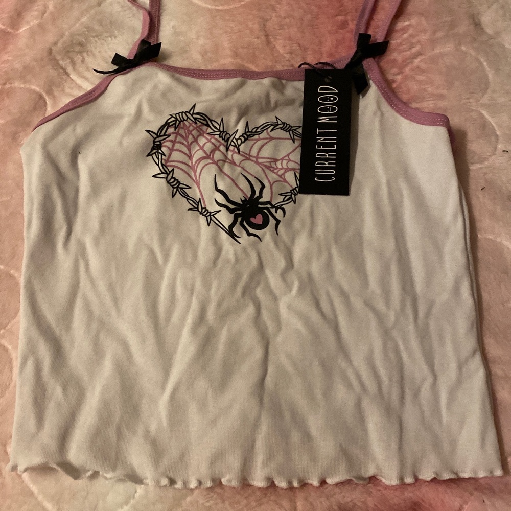 Dolls kill spider cami